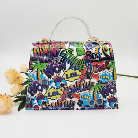 Fashion Messenger Bags Printed Pattern Women Small Jelly Purse Ladies Shoulder Handbags Fashion Messenger Bags Printed Pattern Women Small Jelly Purse Ladies Shoulder Handbags